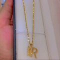 One  Alphabet Name Necklace